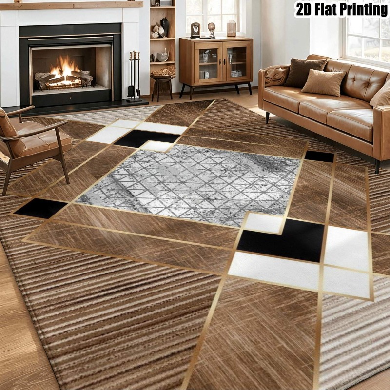 Tapete Estampado com Curvas Ab - Hall Commercial Printing avaliação e preço