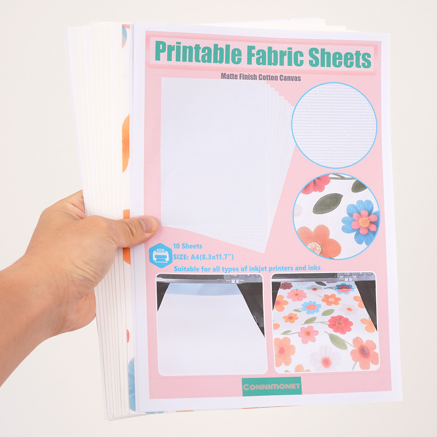 Tecido de lona de algodão bran - Commercial Fabric Printing Machine avaliação e preço