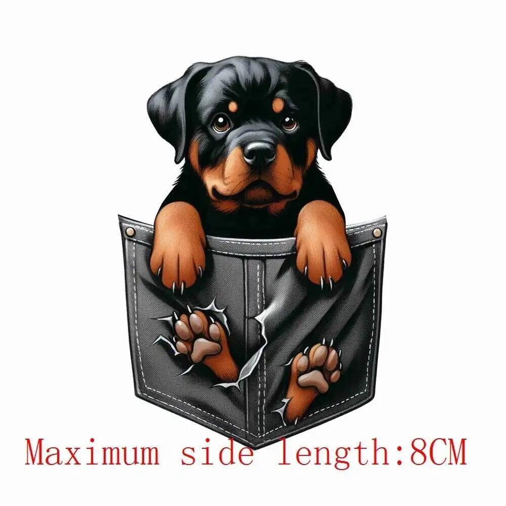 8cm novo bolso cão animais fer - Printable Heat Transfer Vinyl avaliação e preço