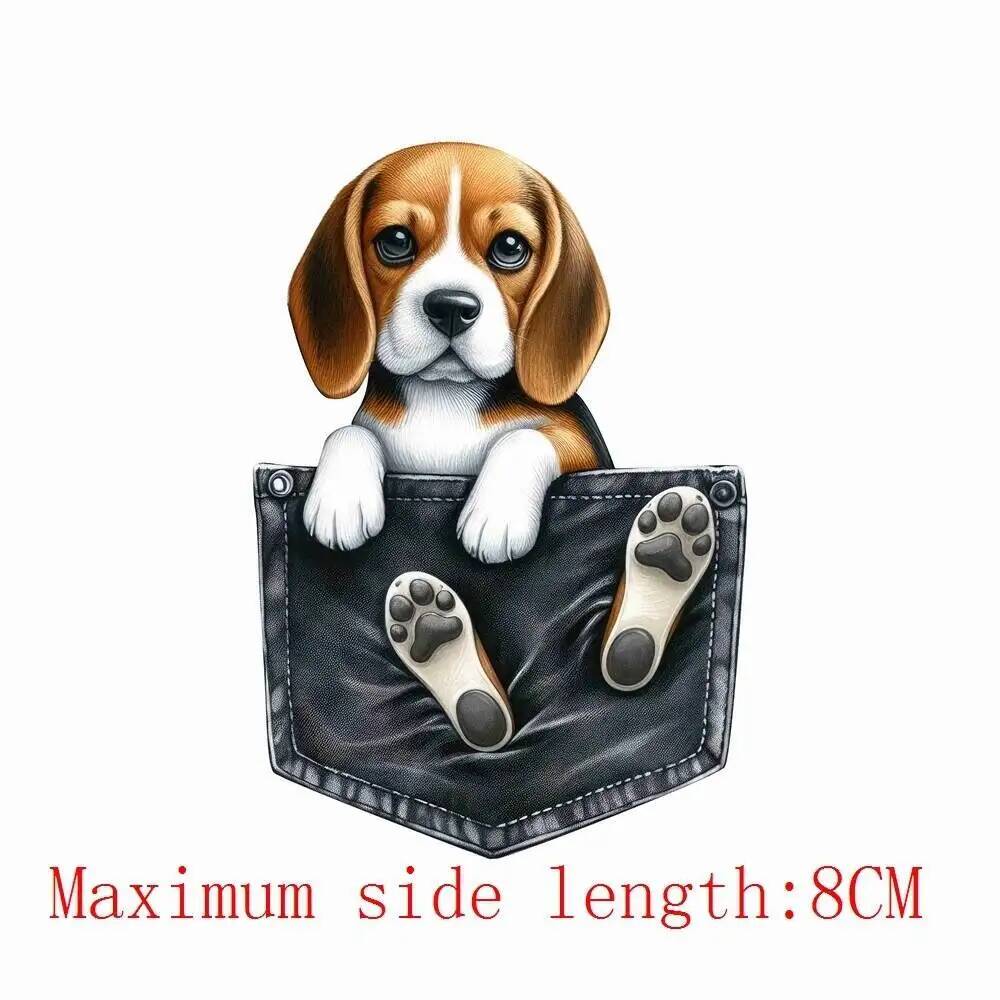 8cm novo bolso cão animais fer - Printable Heat Transfer Vinyl avaliação e preço