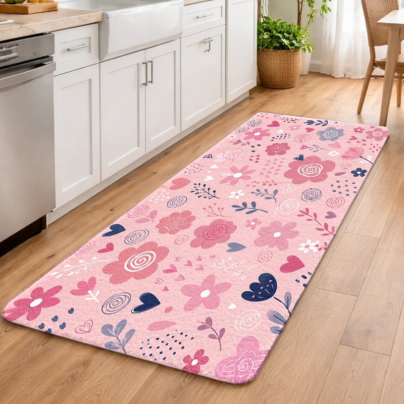 Tapete Rústico Floral com Borb - Hall Commercial Printing avaliação e preço