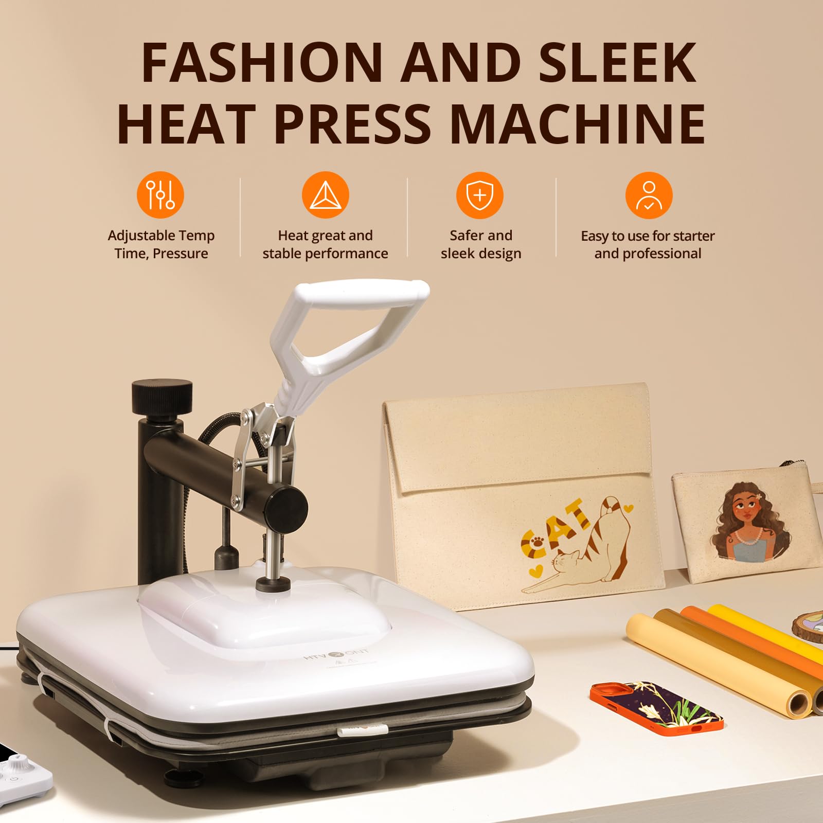 Máquina de Transferência Térmi - Printable Heat Transfer Vinyl avaliação e preço