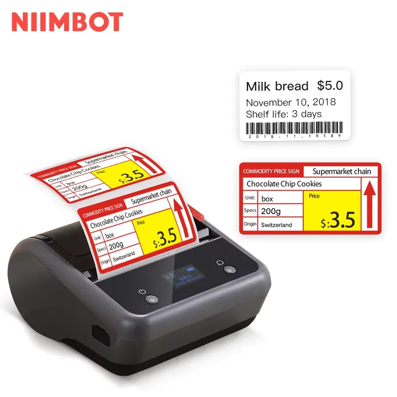 Impressora Térmica Portátil Ni - Commercial Printing Logo avaliação e preço