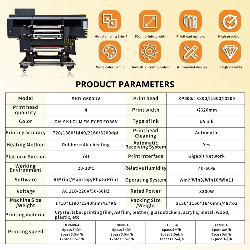 Máquina de impressão UV DTF de - Dtf Printer Machine avaliação e preço